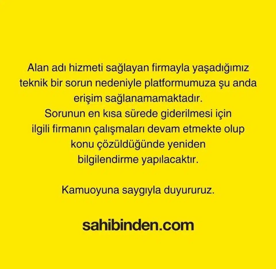 Sahibinden.com'a Neler Oluyor?