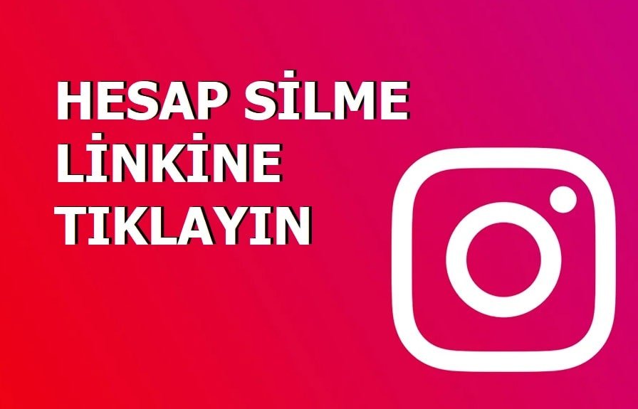 Instagram hesabını silmek için bağlantıya tıklayın