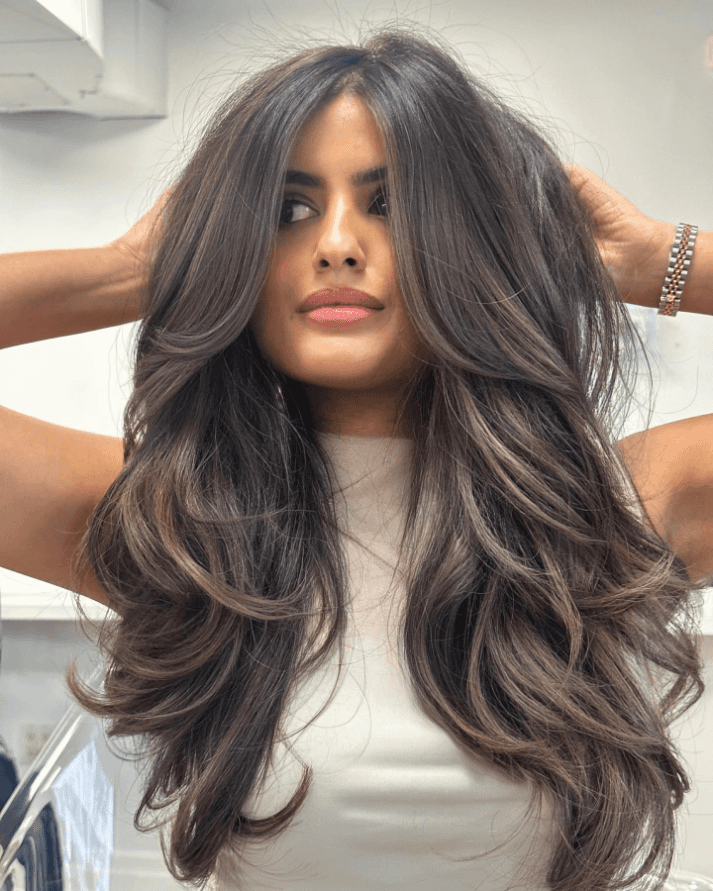 Effortlessly Chic Layered Locks