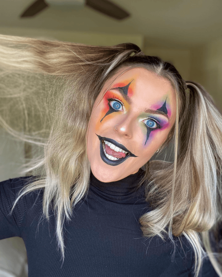 Colorful Clown Hair Vibes