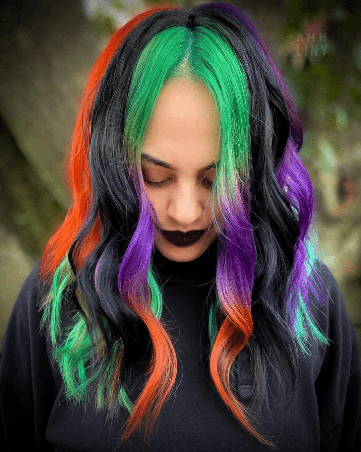 Enchanting Multicolor Hair Magic