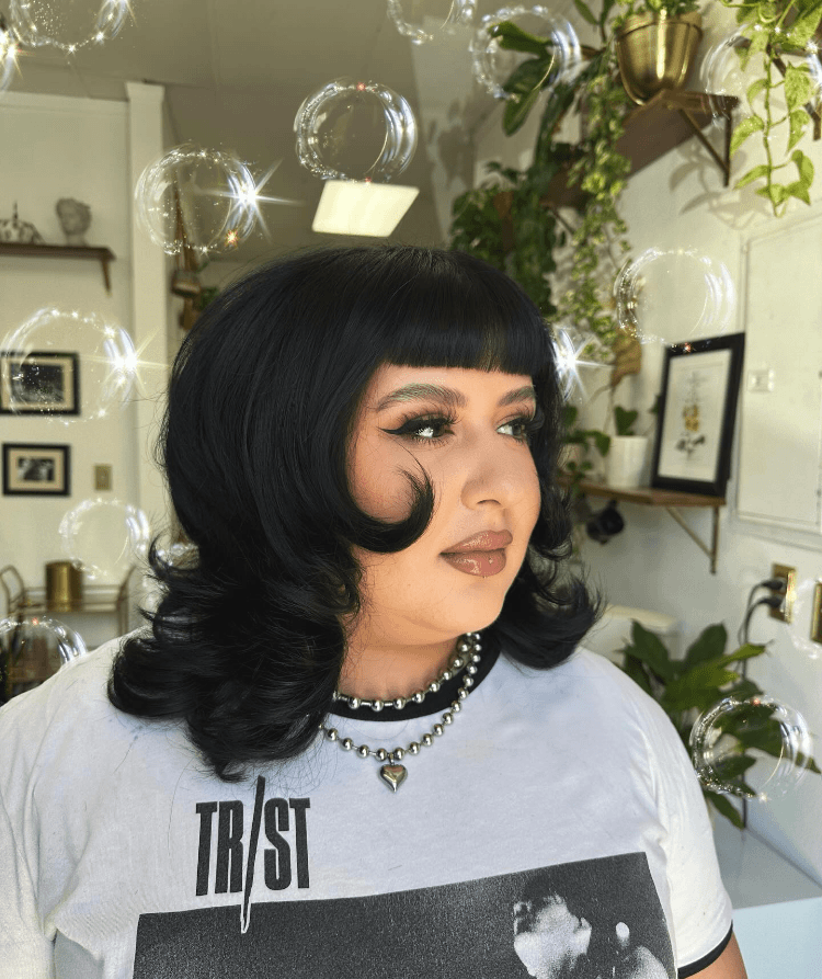 Vintage Glam with Volume