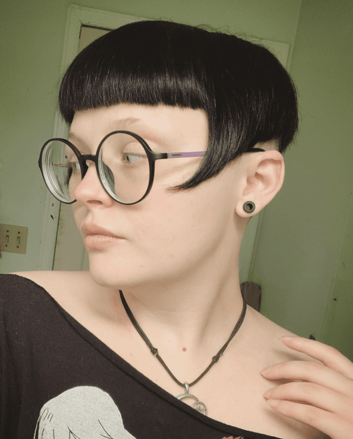 Bold and Edgy Bowlcut