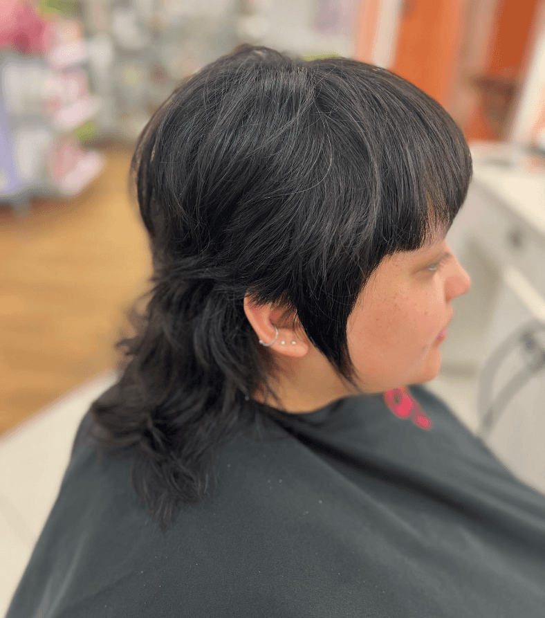 Edgy Modern Mullet Style