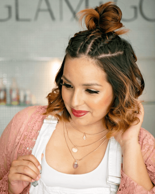 Chic Top Knots Braids