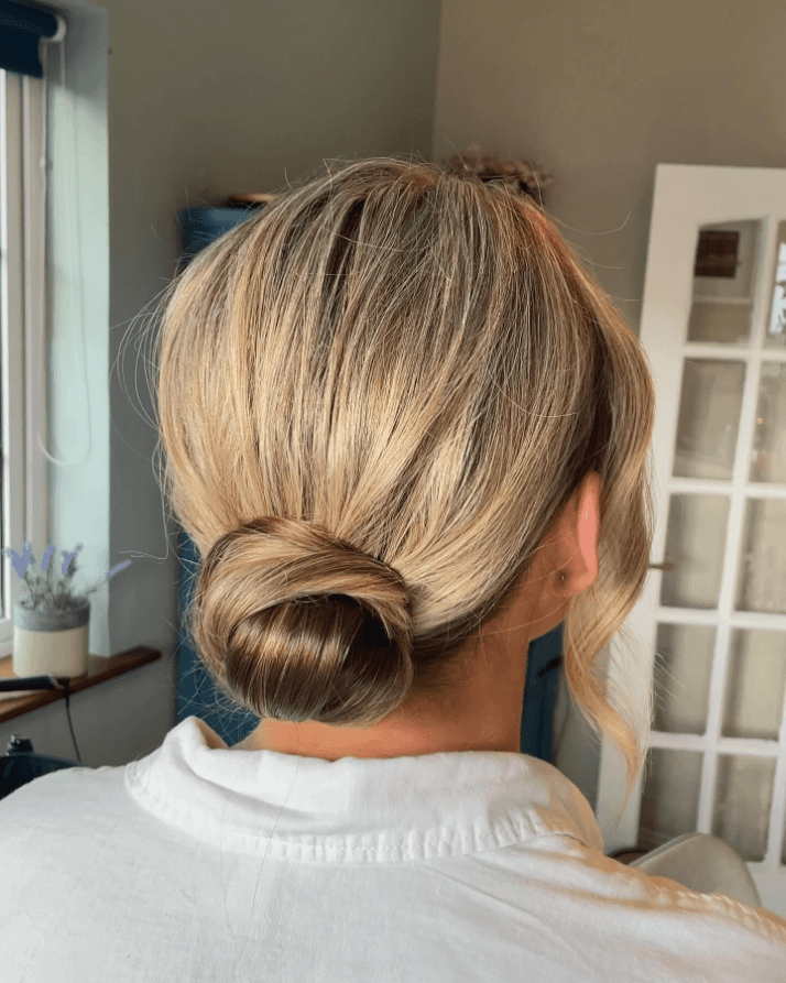 Elegant Low Bun Chic