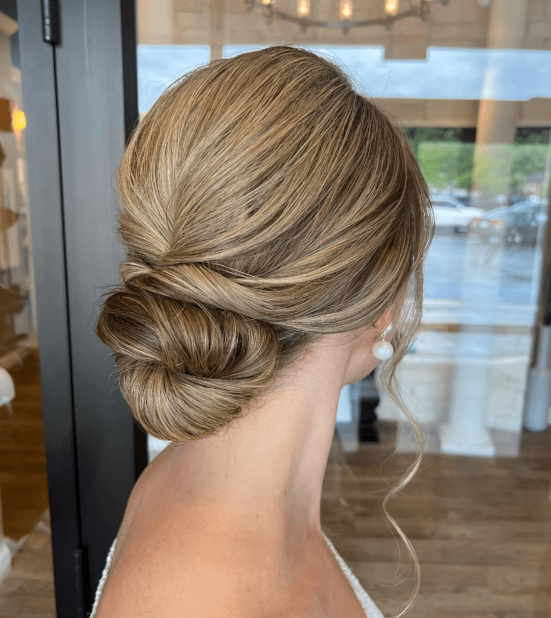 Effortless Graceful Low Bun