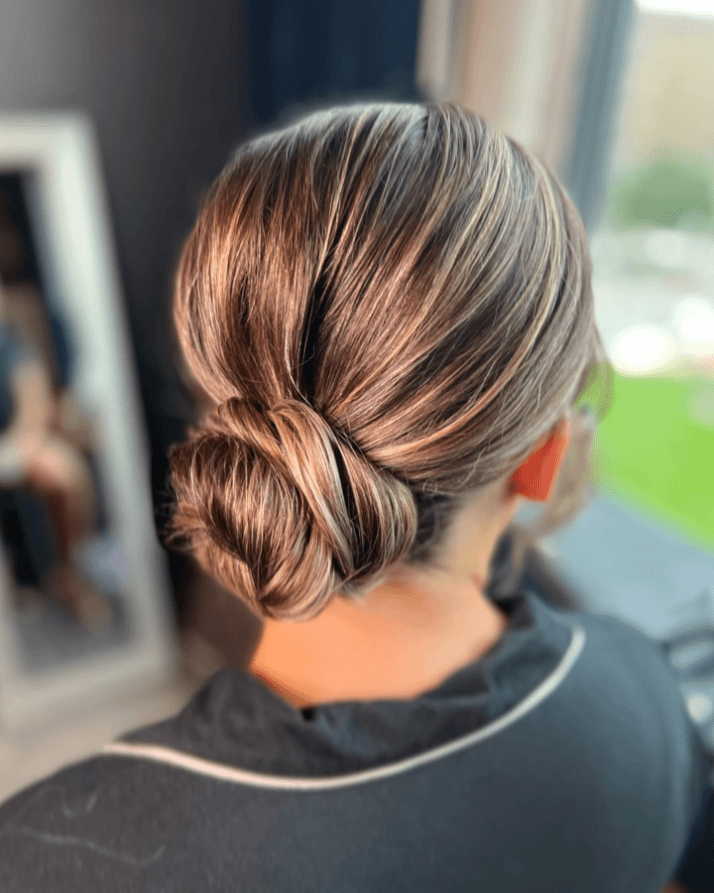 Effortless Elegance Low Bun