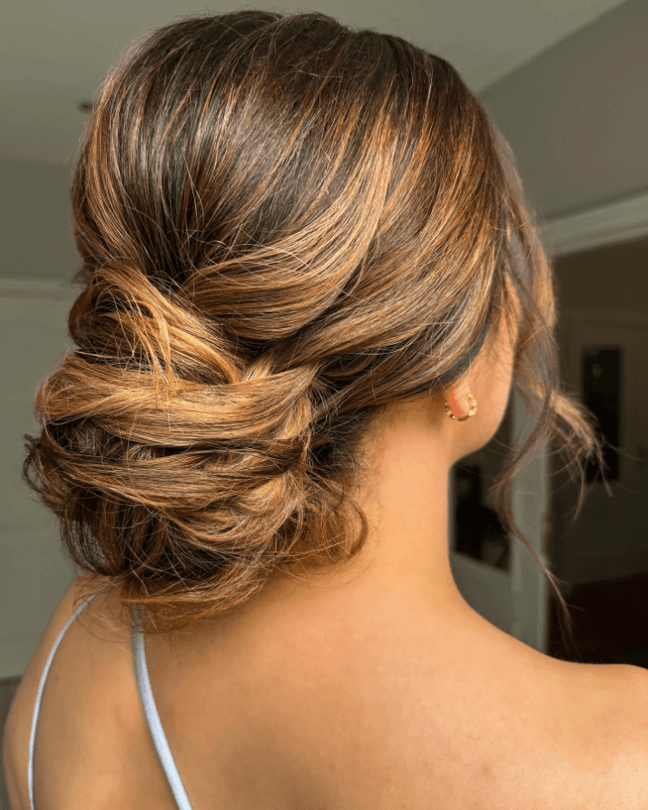 Timeless Voluminous Low Bun