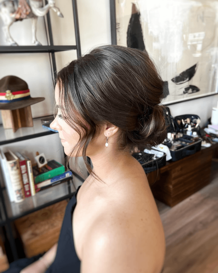 Timeless Graceful Low Bun