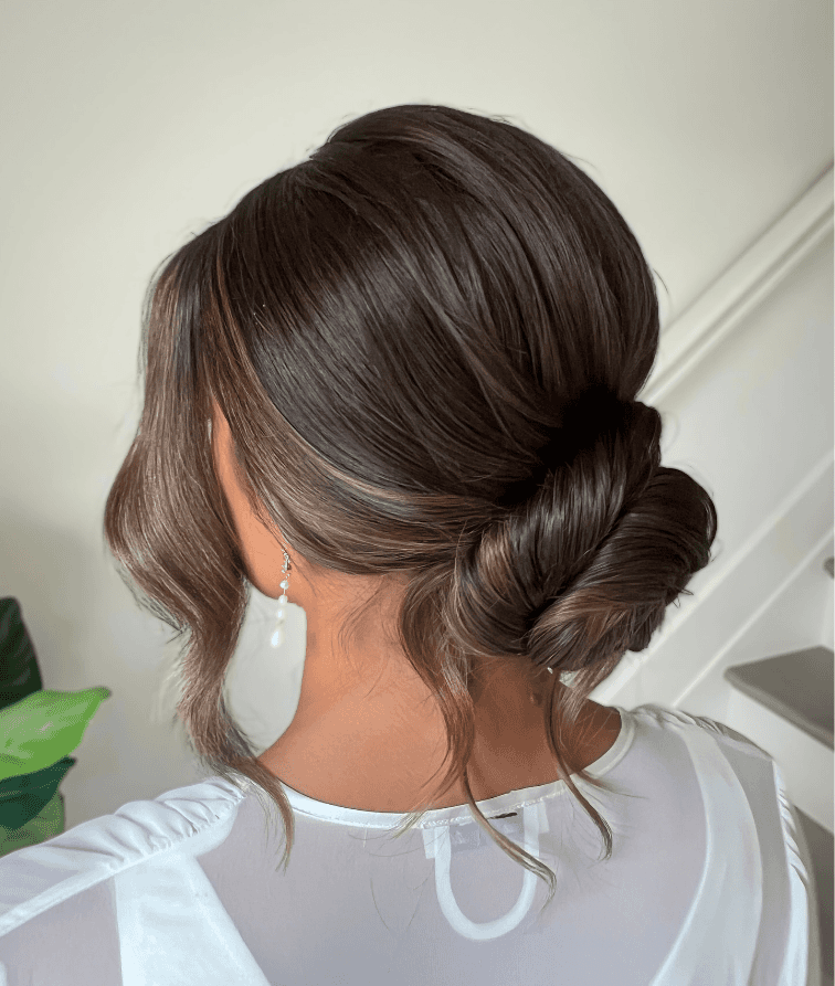 Timeless Elegance Low Bun