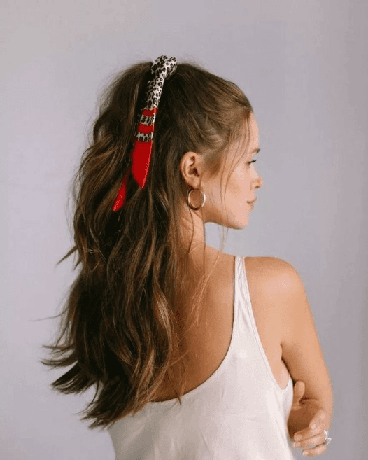 Carefree Waves with Bandanna