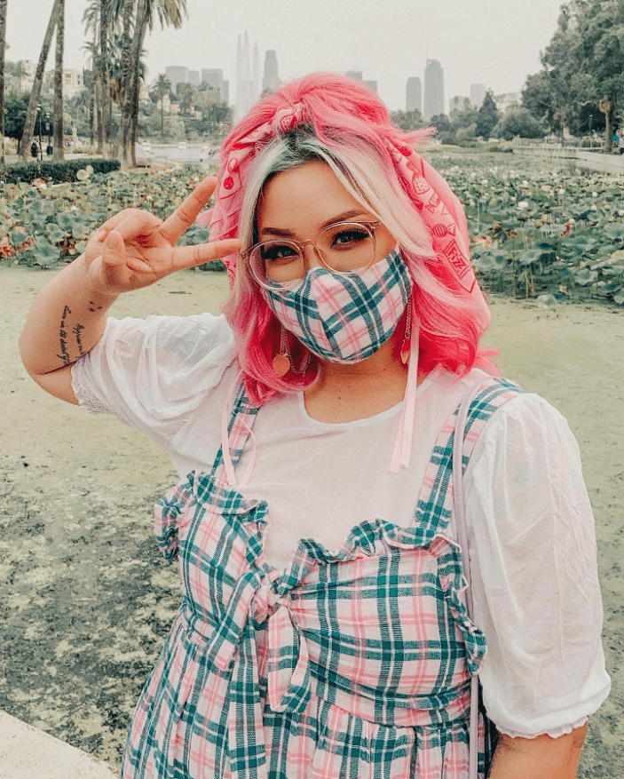 Pink Waves Bandanna Bliss