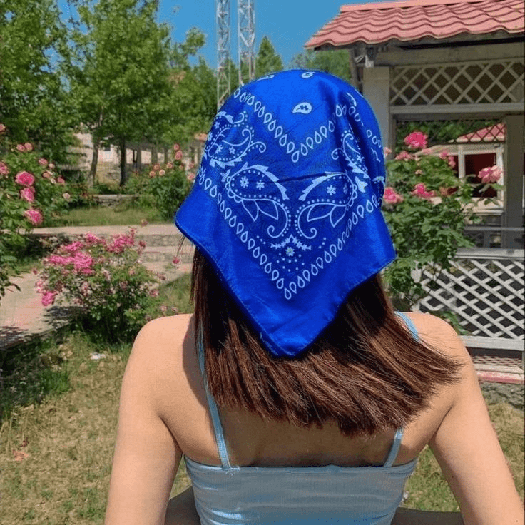 Blue Bandanna Vibes