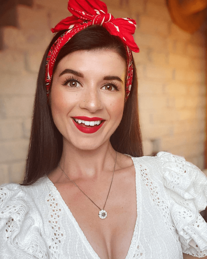 Whimsical Red Bandanna Style