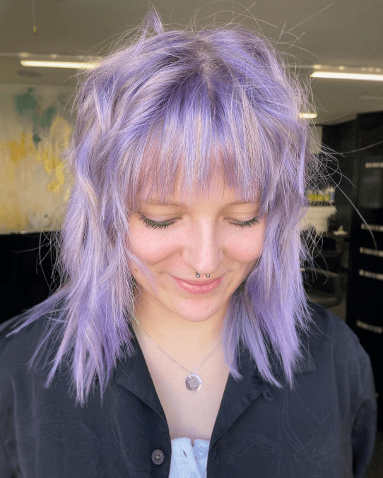 Lavender Shag Spring Vibes