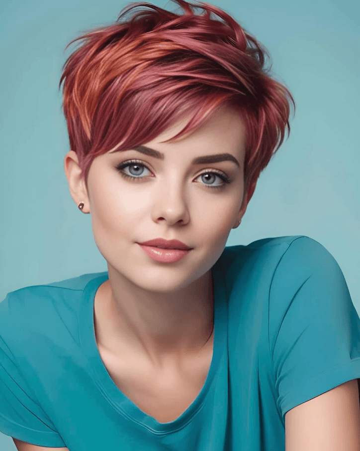 Summer-Ready Red Pixie