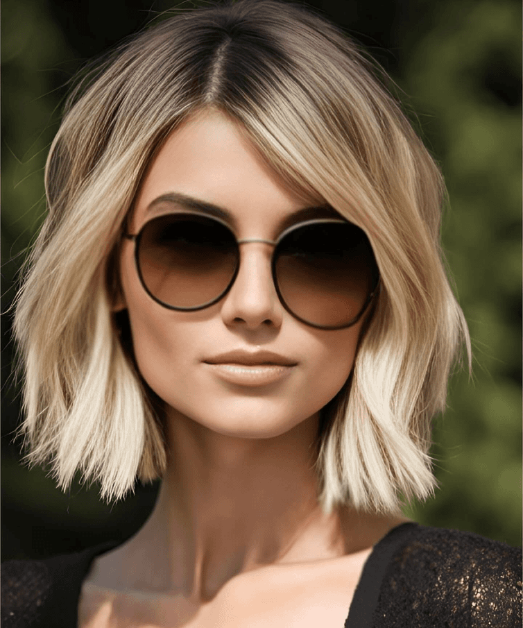 Sun-Kissed Summer Bob