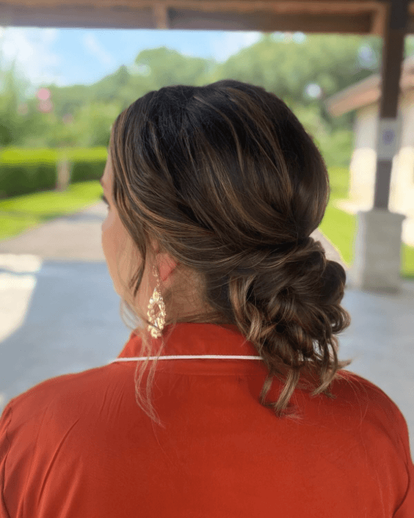 Effortless Romantic Summer Updo