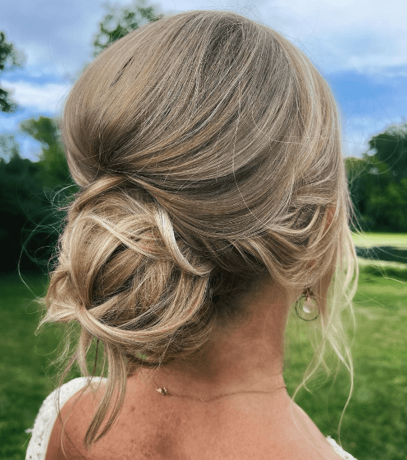 Effortless Chic Low Bun