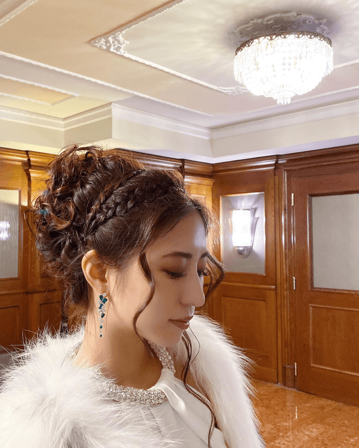 Timeless Romantic Updo Glam