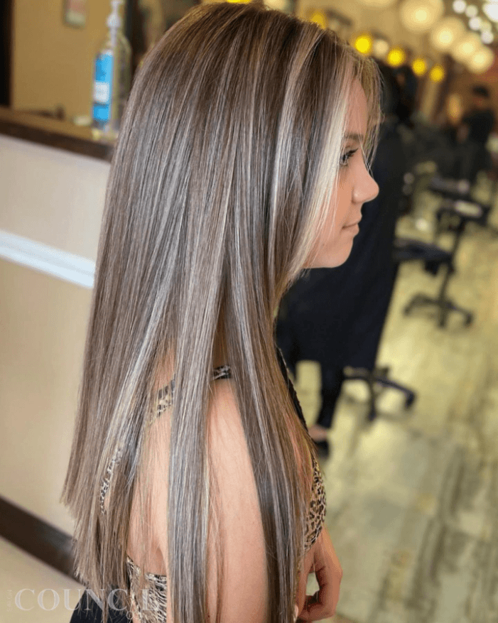 Autumn Ash Blonde Elegance