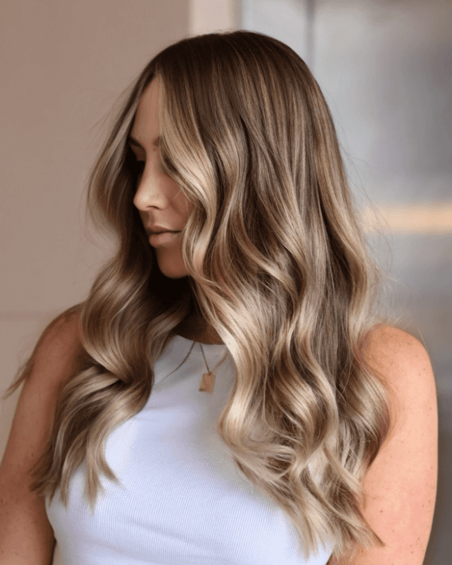 Autumn Ash Blonde Waves