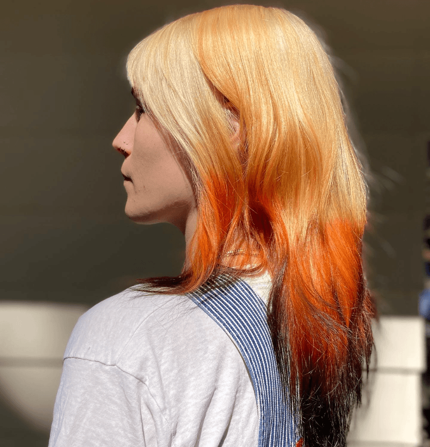 Fiery Fusion Hair Art