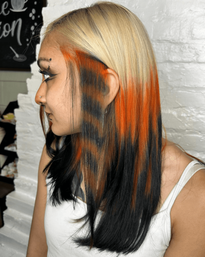 Vibrant Fox Fur Locks