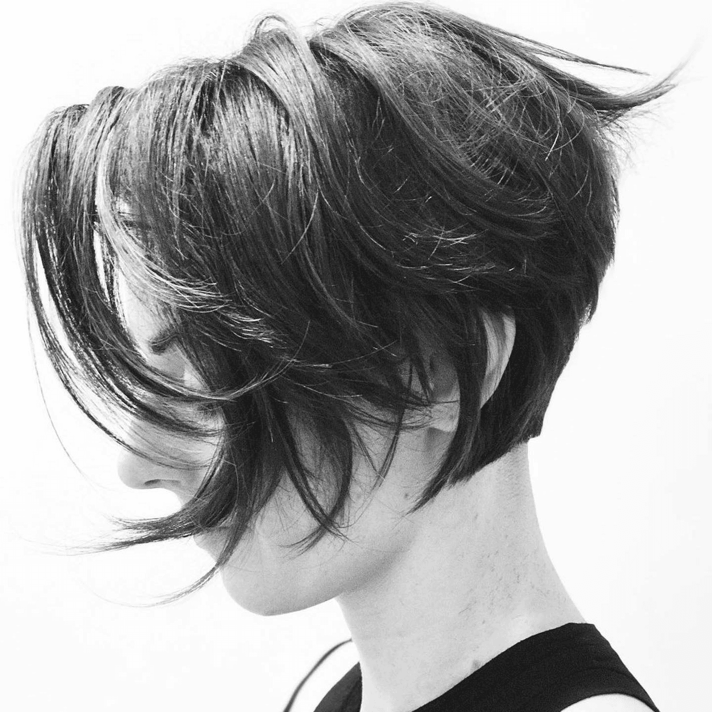 Grunge Inspired Tousled Bob