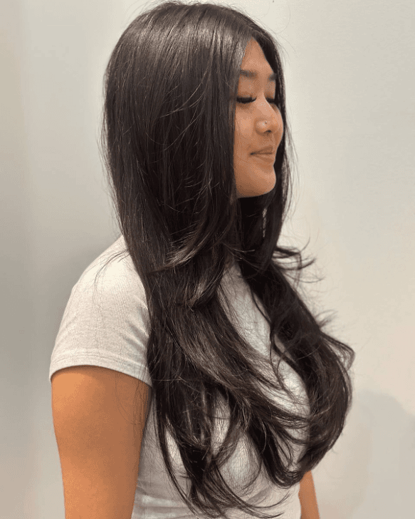 Effortlessly Elegant Layered Locks