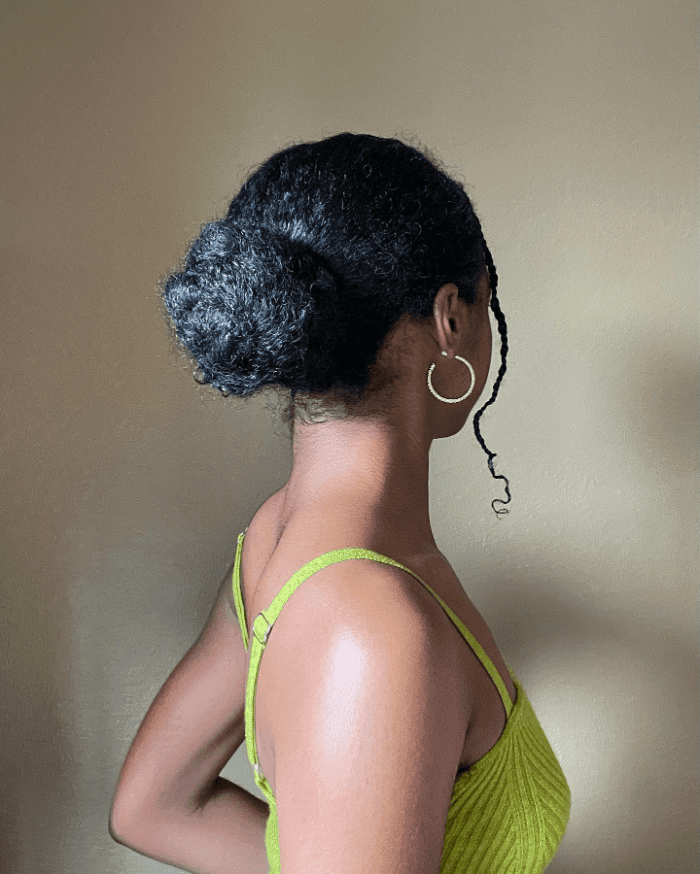 Effortlessly Chic Low Bun