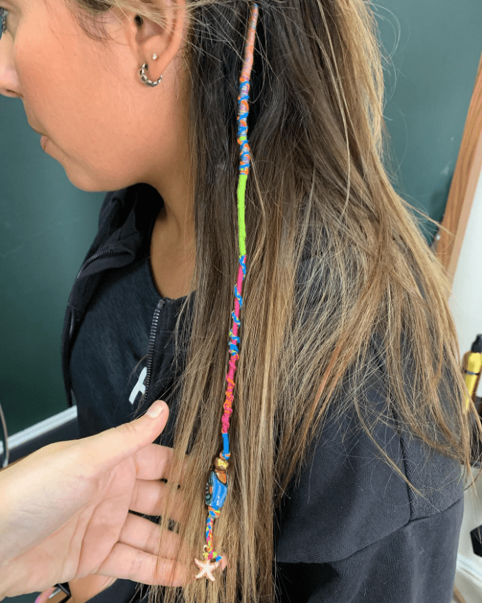 Vibrant Festival Hair Flair