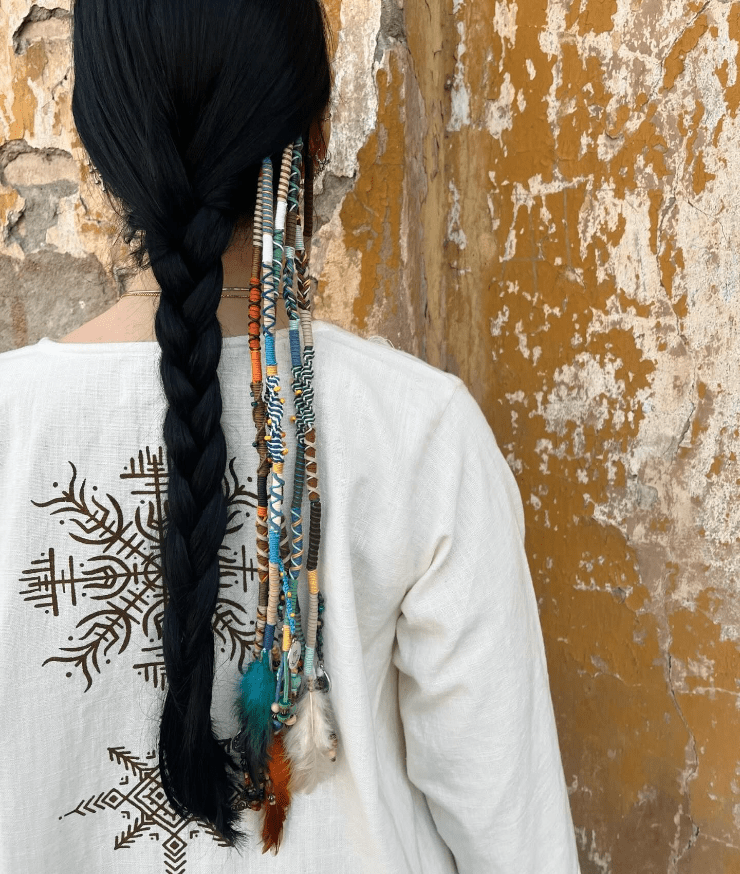 Bohemian Braided Elegance