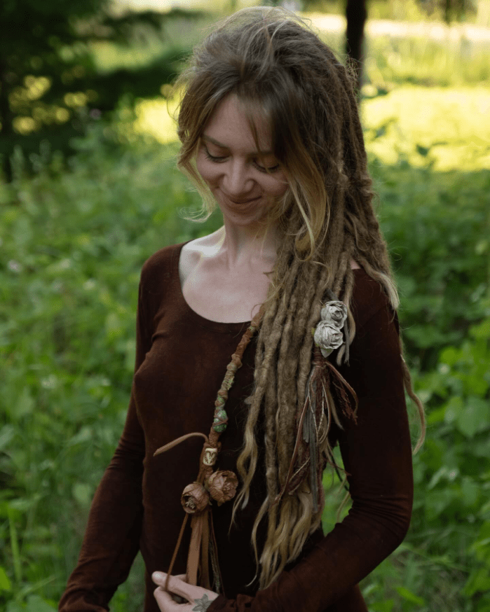 Bohemian Dreadlock Elegance