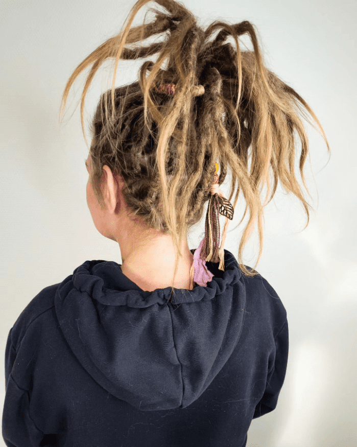 Vibrant Dreadlock Masterpiece