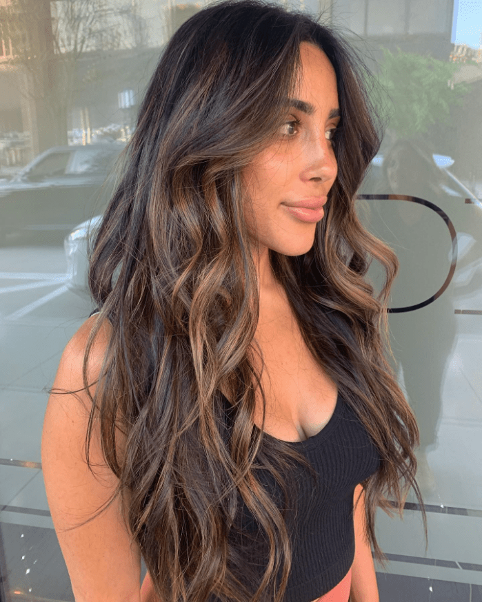 Sunlit Brunette Waves