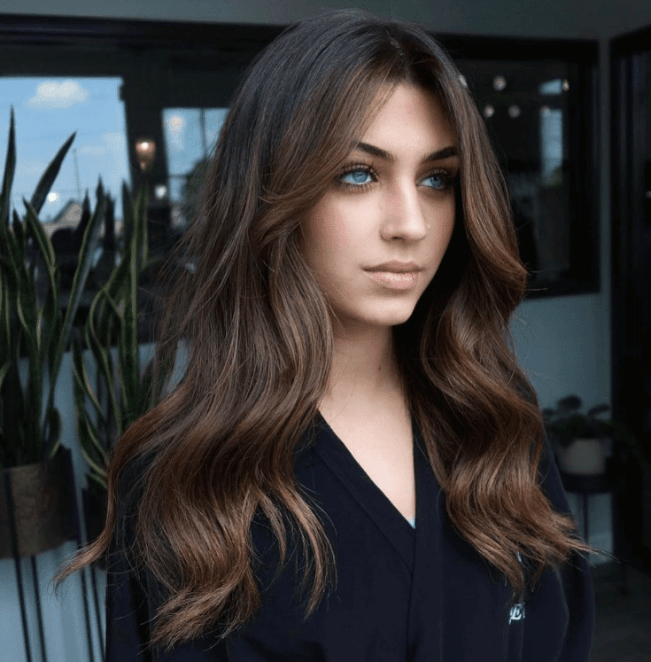 Long Brunette Waves