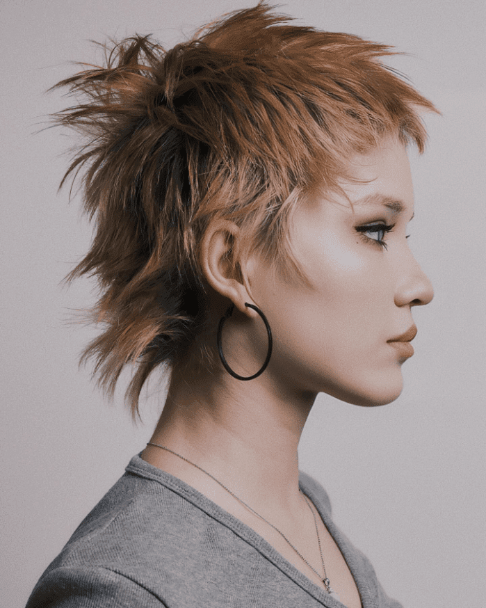 Edgy Tousled Pixie Cut