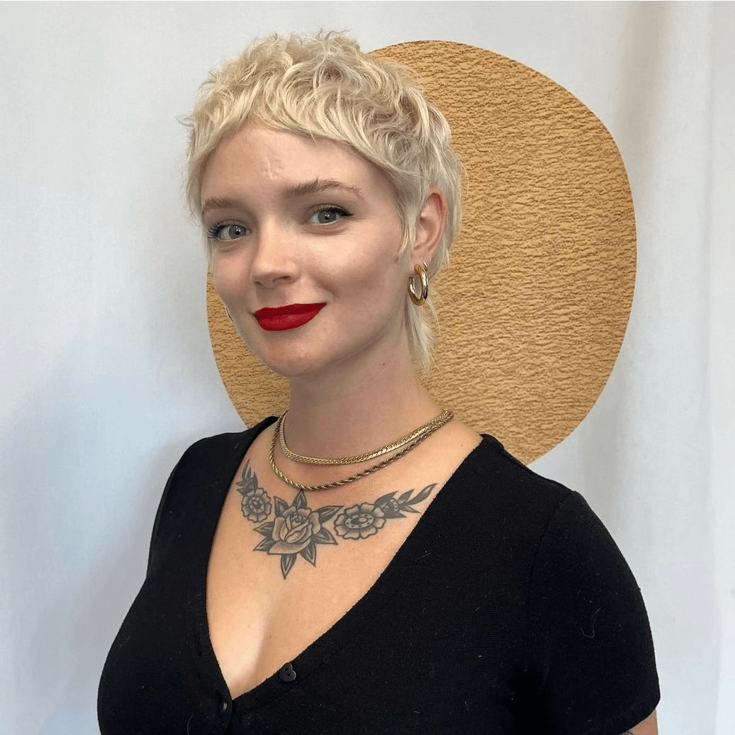 Platinum Pixie Perfection