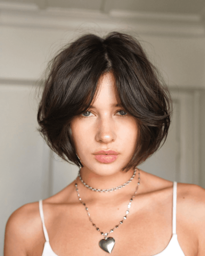 Effortlessly Chic Textured Bob