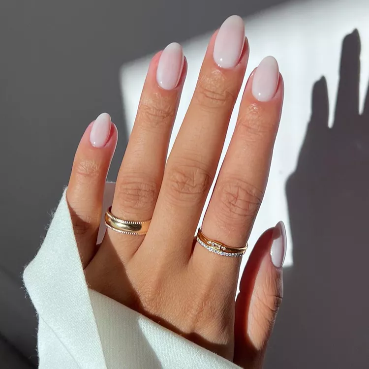 Ideas Manicure of Strawberry Milk Nails