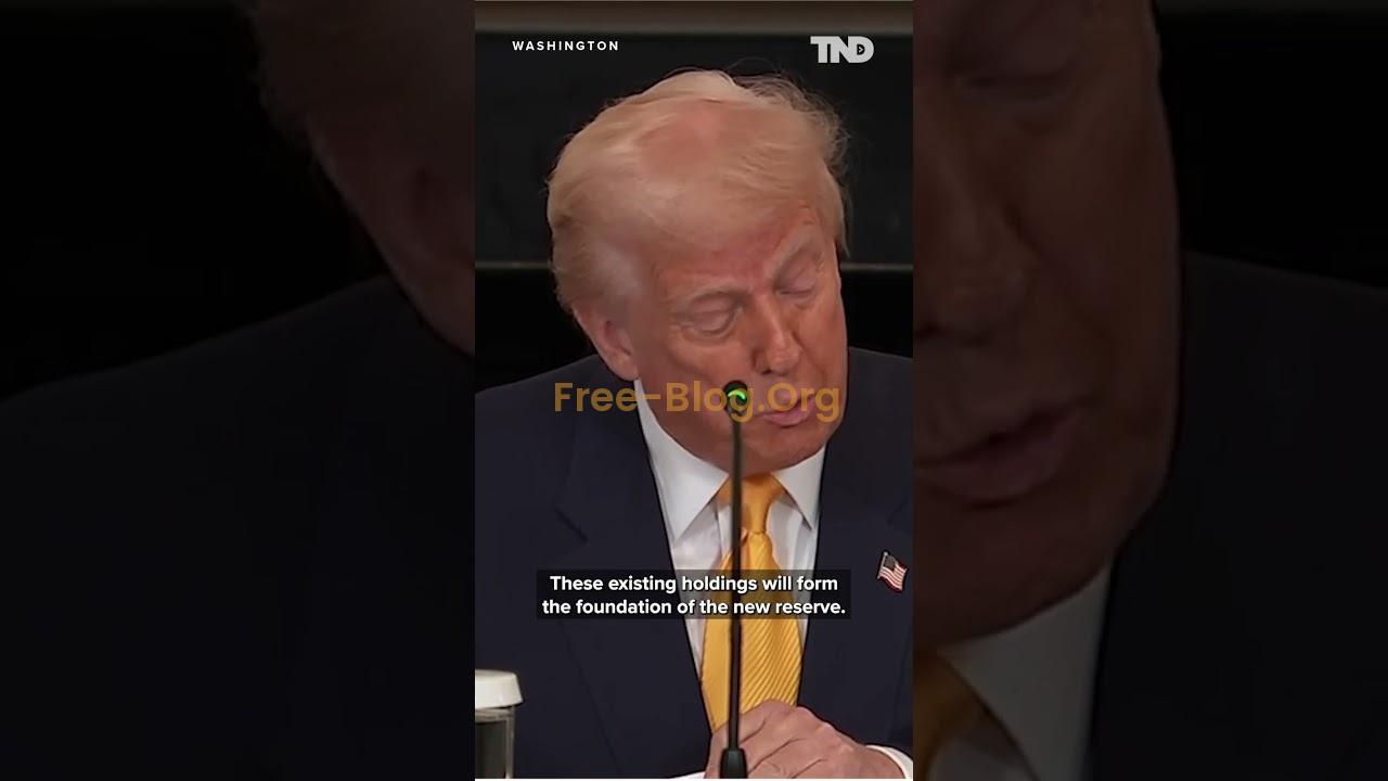 “Never sell your bitcoin,” says Trump during the Crypto top of the White House