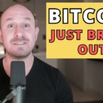 Bitcoin’s Breakout & What is the crypto market currently running higher?