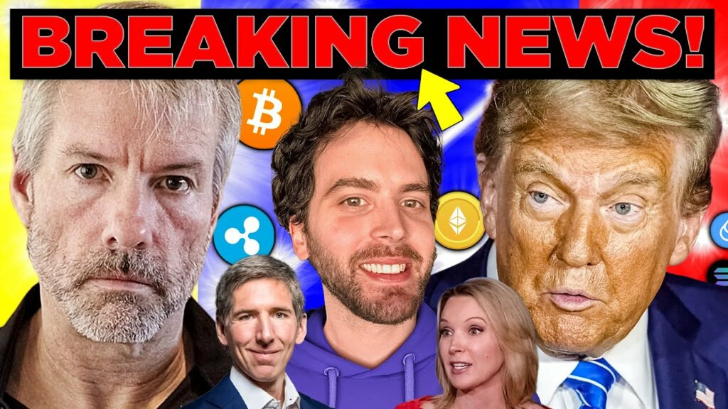 Great news: Donald Trump and Michael Saylor Major Bitcoin announcement! (XRP, Solana, Ethereum)