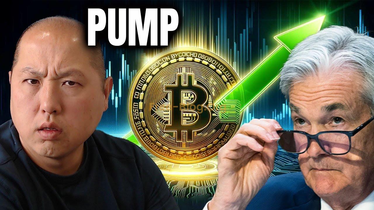 Bitcoin pumps for the FOMC press conference
