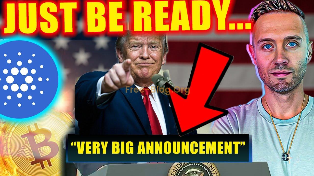 New: Trump ‘Earth Shafting’ announcement! Crypto holders are ready for it