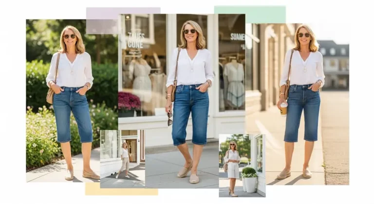 21 Bermuda Shorts Outfits That Surprised Me After 50 (In the Best Way)