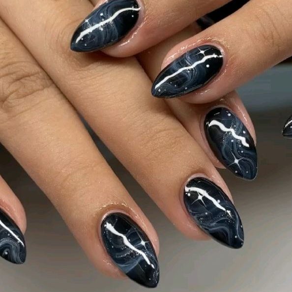 Shooting Star Nails Designs 2025