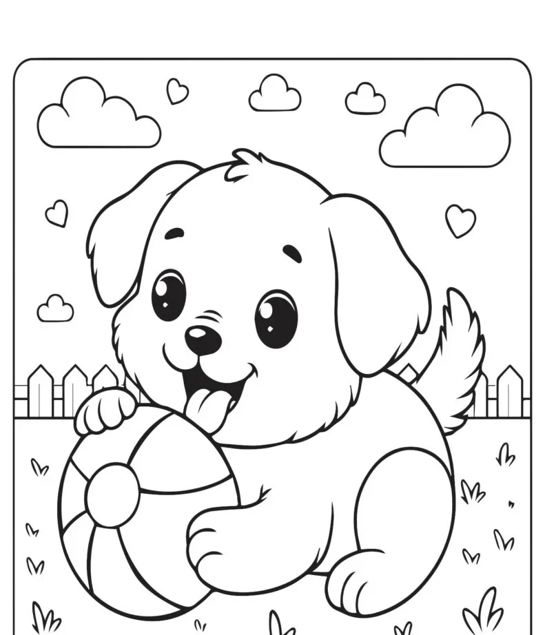 Unleash creativity with our Free Dog Coloring Printables! Engaging and fun pages for kids to enjoy hours of artistic delight. Download now and watch imaginations soar!